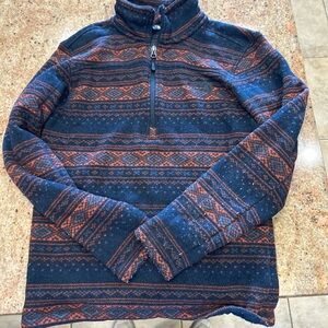 The north face pull over jacket